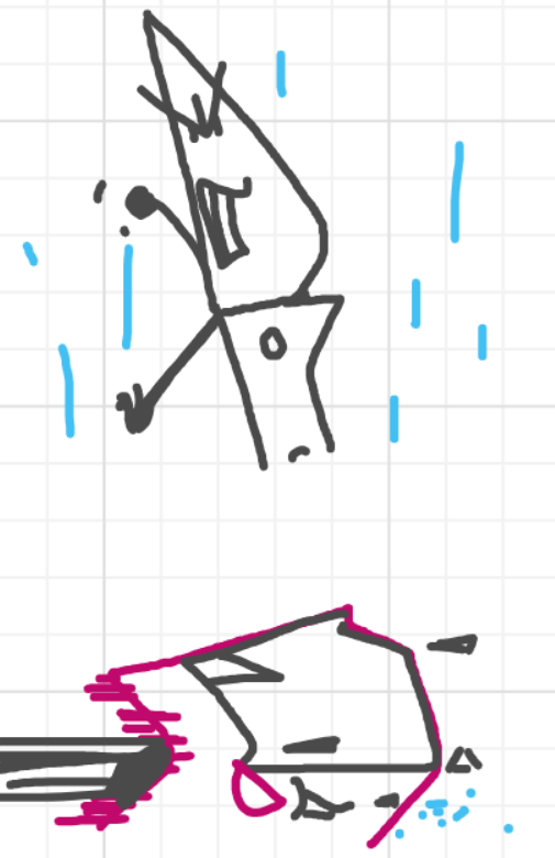 A panel from Ready Oar Knot, episode three of the Board Boards object show by Furretwalk/WalkingFurret.